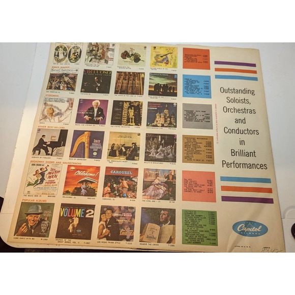 Vintage Carmen Dragon Gypsy Capitol SP 8342 Stereo Record Vinyl LP - Picture 4 of 7